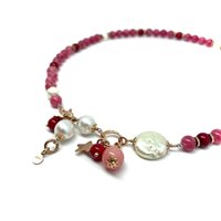 Necklace Sacramore Firenze Woman in Silver Pietre dure CL 4337 - CL 4337